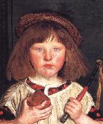 Ford Madox Brown The English Boy USA oil painting artist